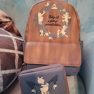 Loungefly Winnie the Pooh Herringbone Set